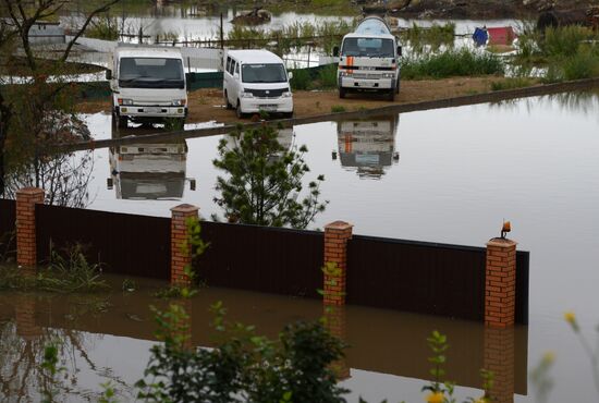 Flood in Ussuriysk