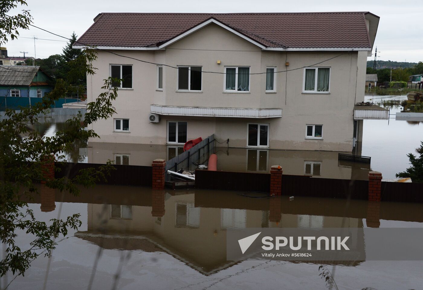Flood in Ussuriysk