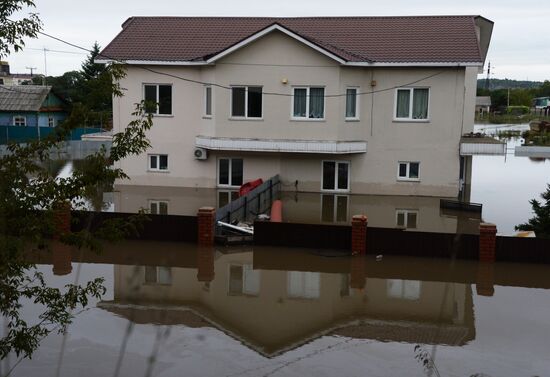 Flood in Ussuriysk
