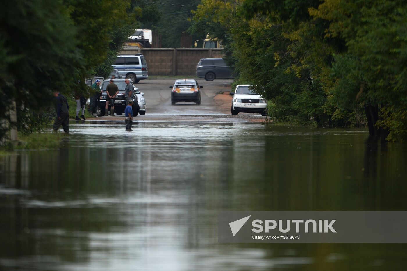 Flood in Ussuriysk