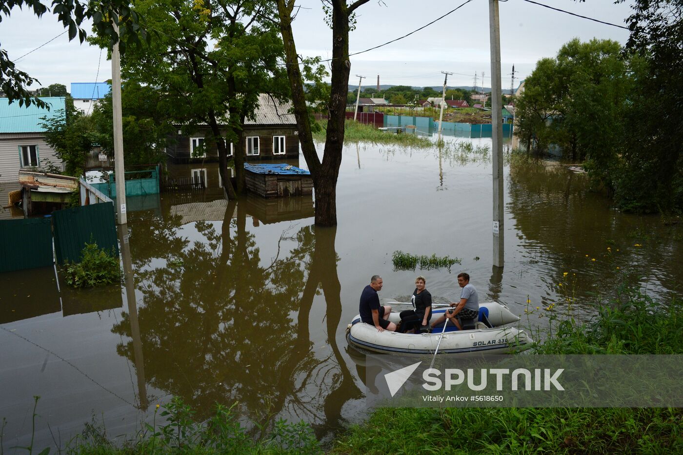 Flood in Ussuriysk