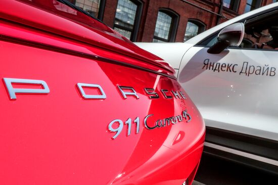 Porsche added to Yandex.Drive carsharing service