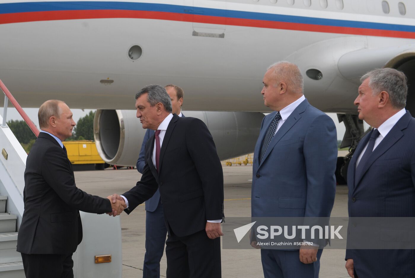 President Putin's working trip to Kemerovo Region
