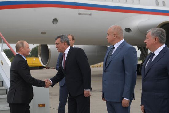 President Putin's working trip to Kemerovo Region