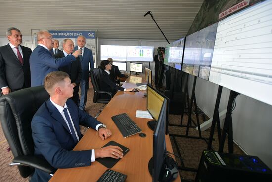 President Putin's working trip to Kemerovo Region