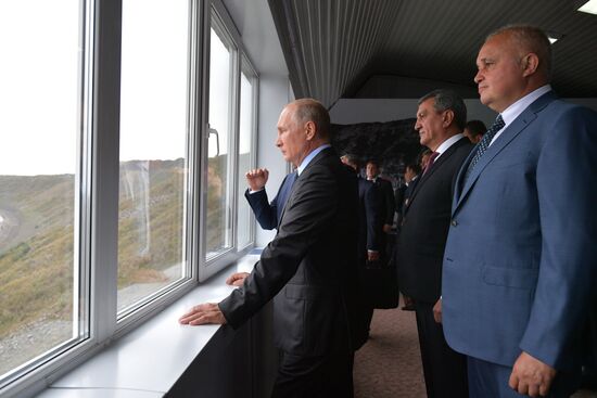 President Putin's working trip to Kemerovo Region