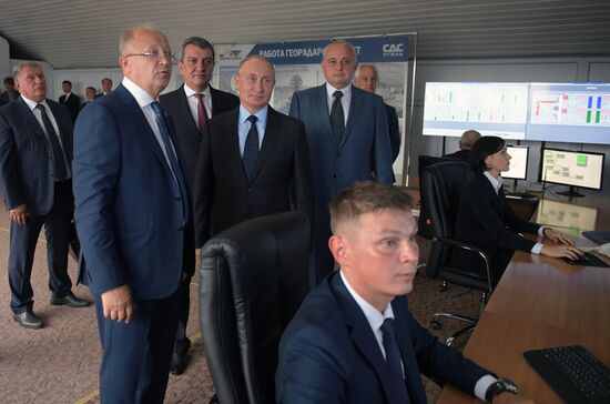 President Putin's working trip to Kemerovo Region