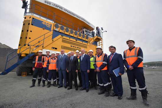 President Putin's working trip to Kemerovo Region