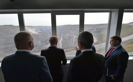 President Putin's working trip to Kemerovo Region