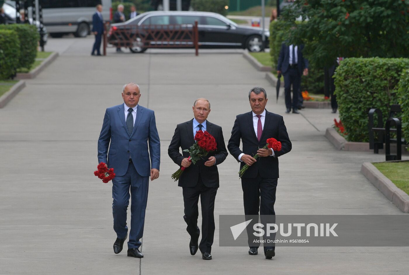 President Putin's working trip to Kemerovo Region