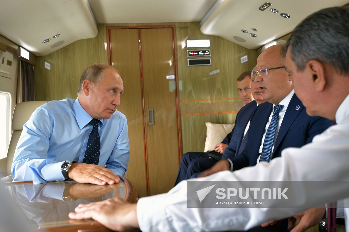 President Putin's working trip to Kemerovo Region