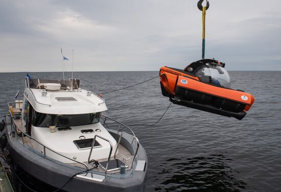 Gogland underwater research expedition
