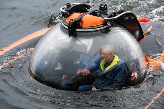 Gogland underwater research expedition