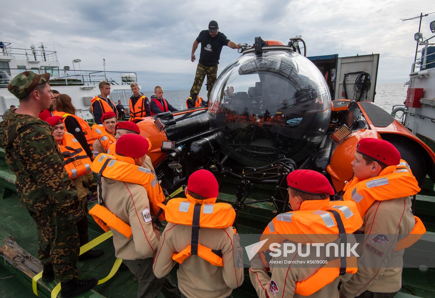 Gogland underwater research expedition