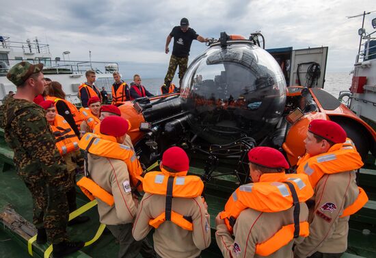 Gogland underwater research expedition