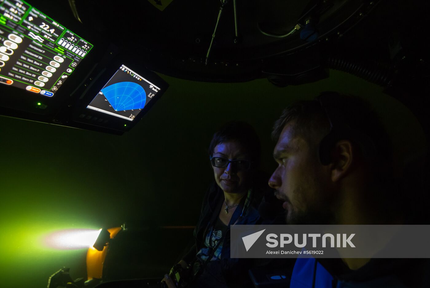 Gogland underwater research expedition