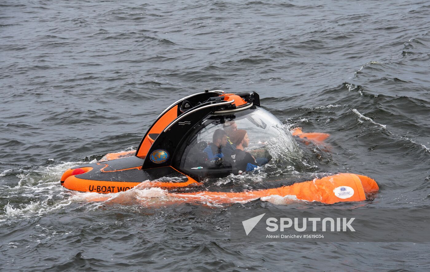 Gogland underwater research expedition