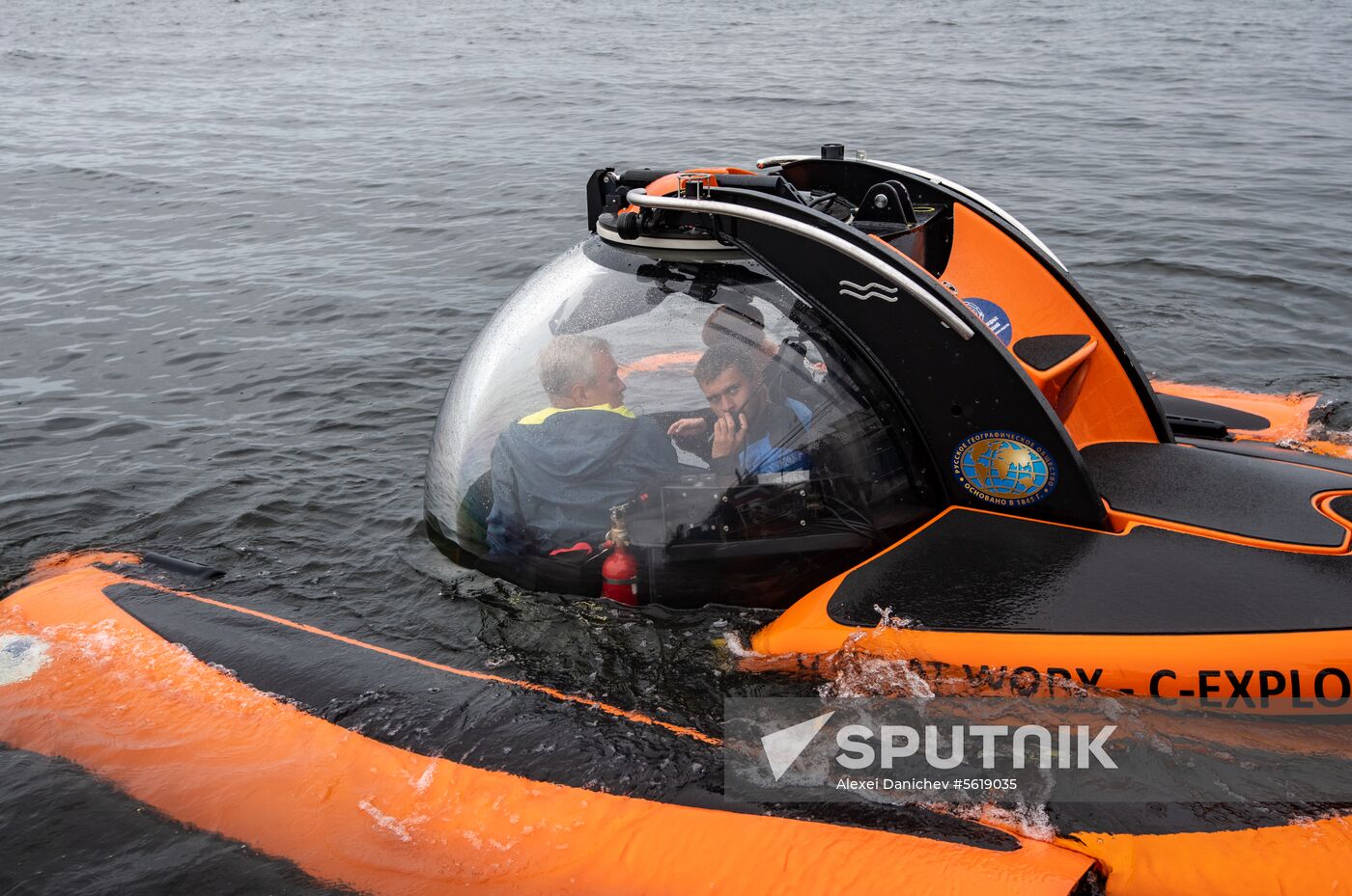 Gogland underwater research expedition