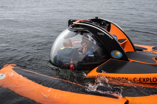 Gogland underwater research expedition