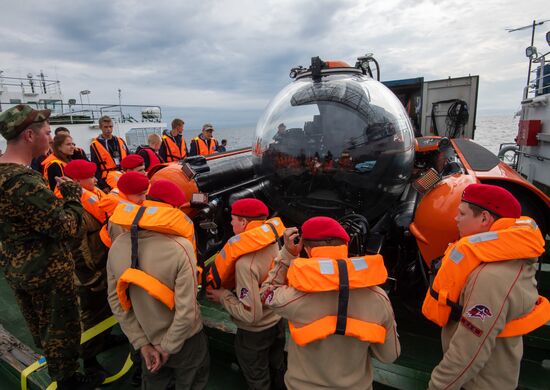 Gogland underwater research expedition