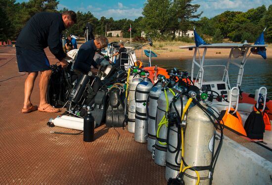 Gogland underwater research expedition