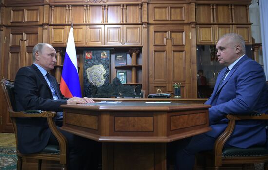 President Putin's working trip to Kemerovo Region