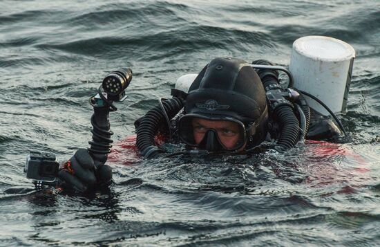 Gogland underwater research expedition