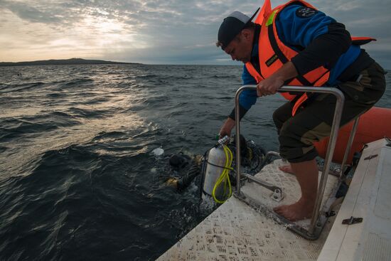 Gogland underwater research expedition