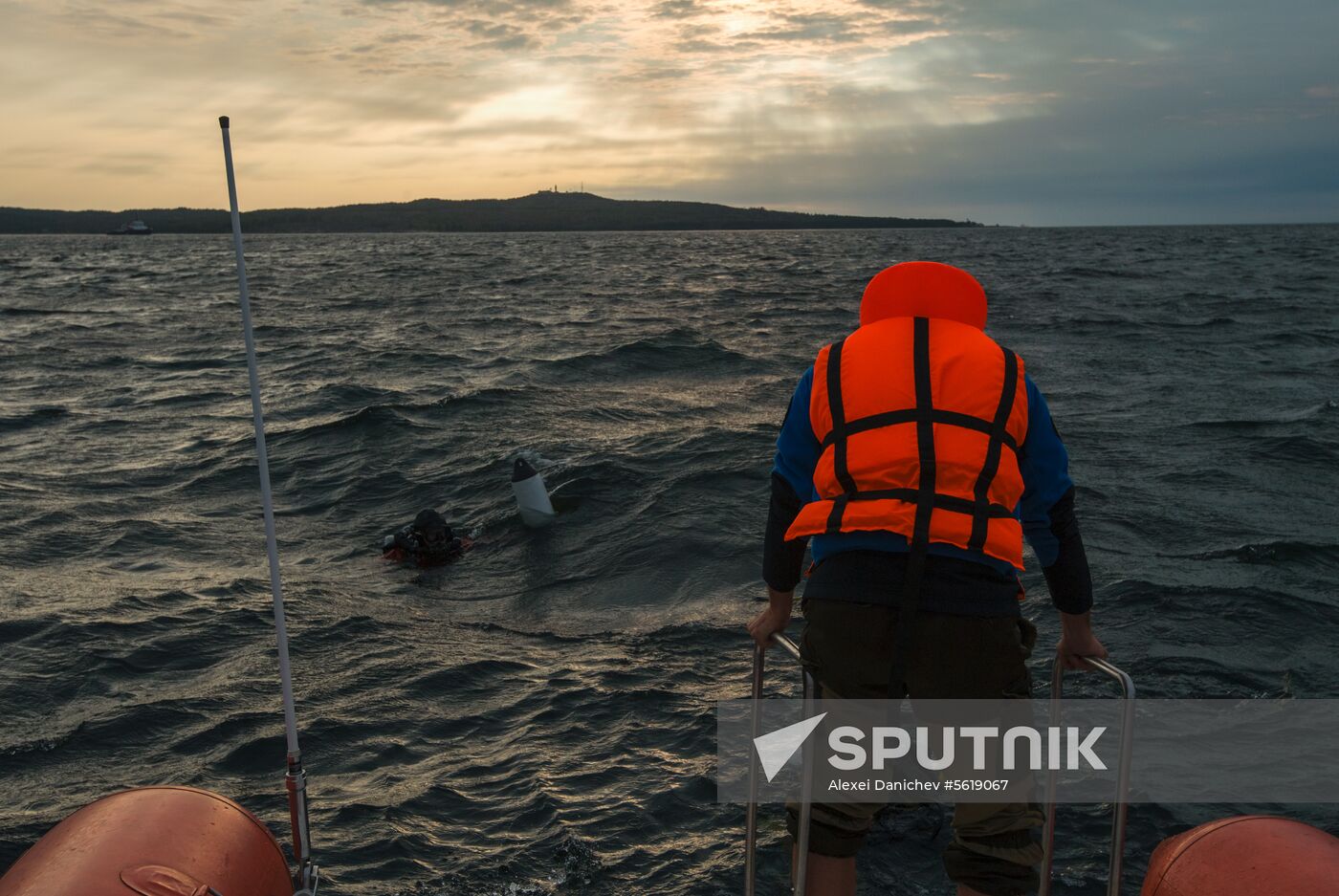 Gogland underwater research expedition