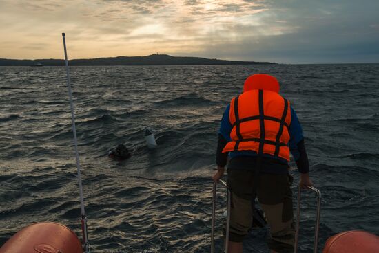 Gogland underwater research expedition