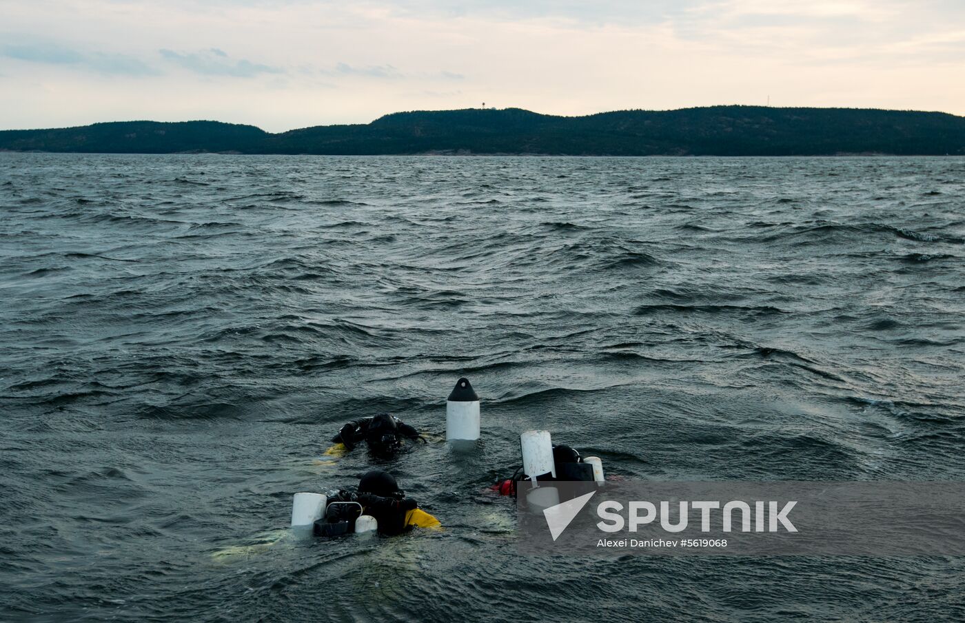 Gogland underwater research expedition