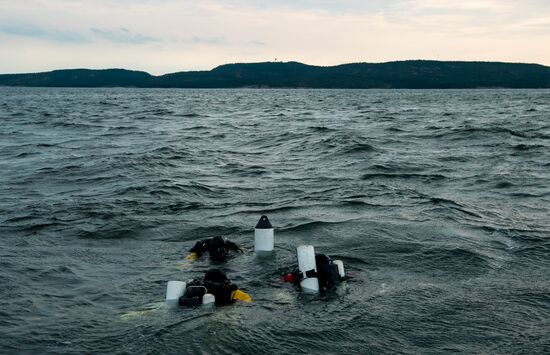 Gogland underwater research expedition