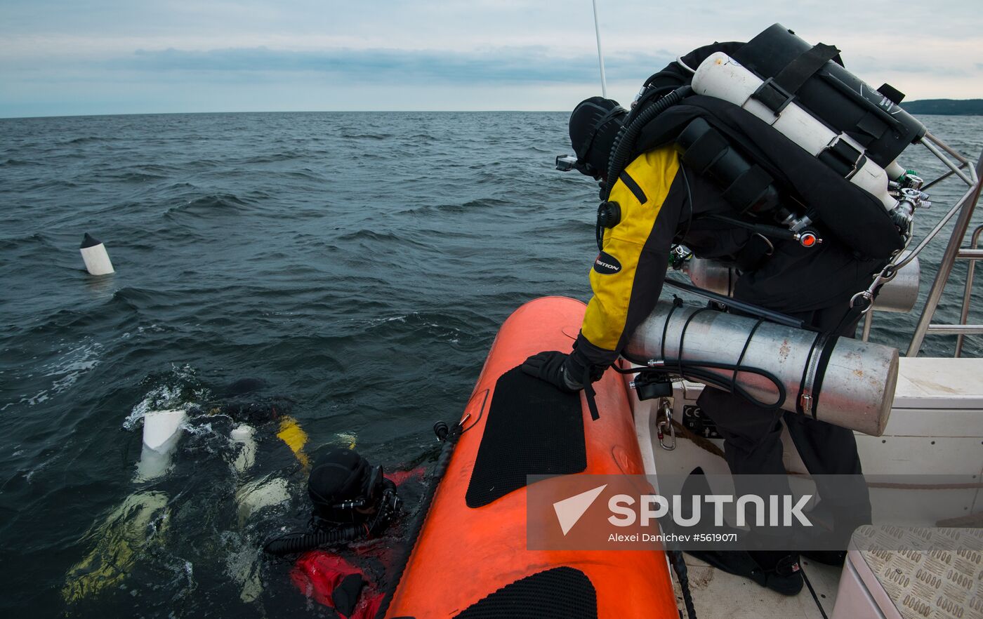 Gogland underwater research expedition