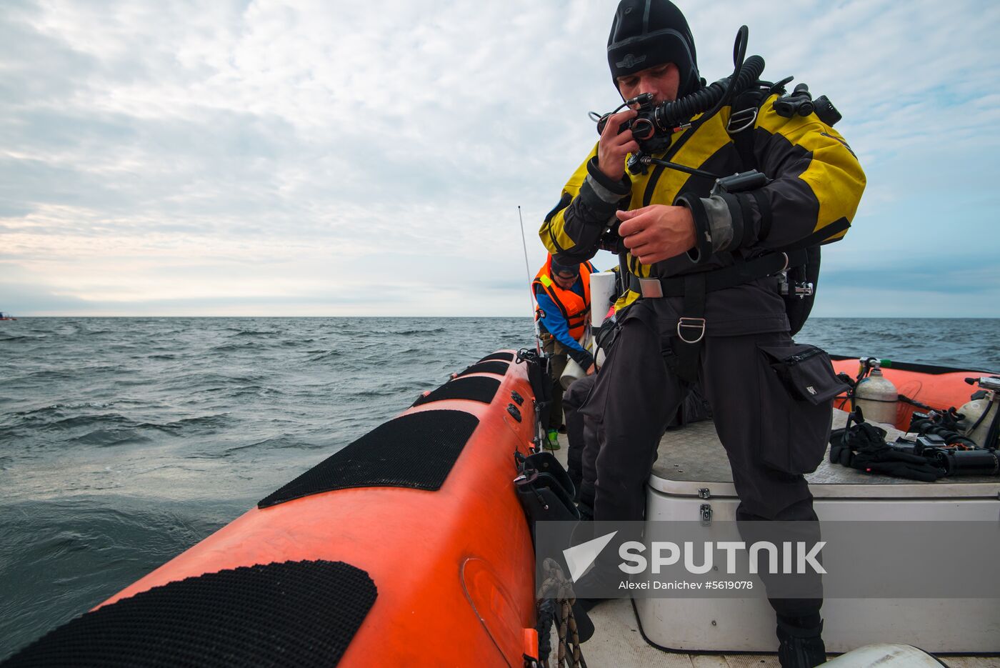 Gogland underwater research expedition