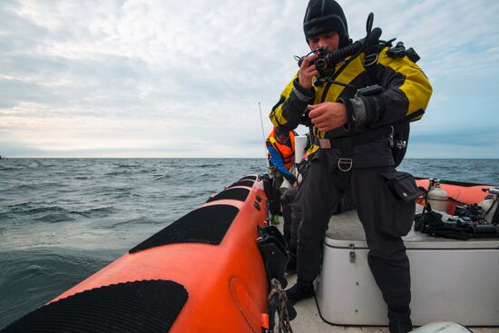 Gogland underwater research expedition