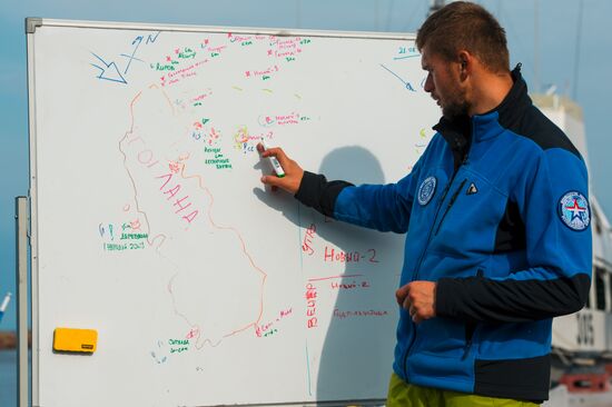 Gogland underwater research expedition