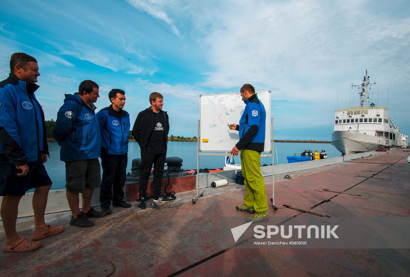 Gogland underwater research expedition