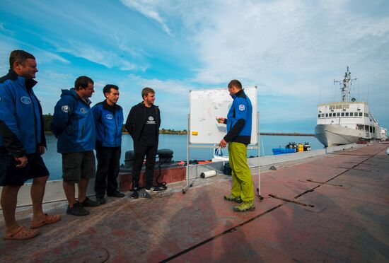 Gogland underwater research expedition