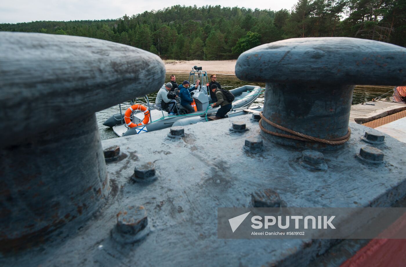 Gogland underwater research expedition