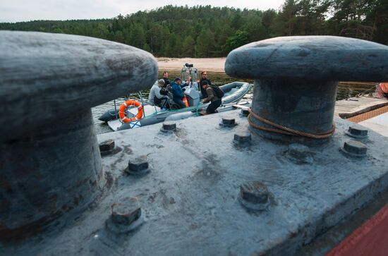 Gogland underwater research expedition