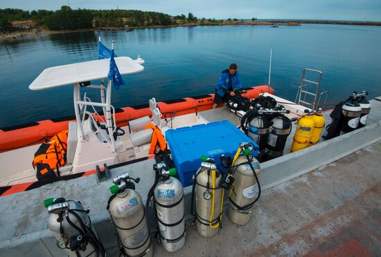 Gogland underwater research expedition