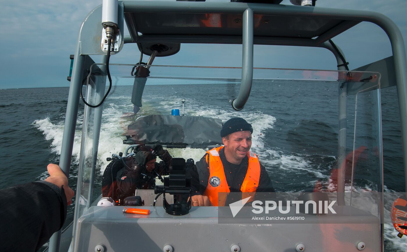 Gogland underwater research expedition