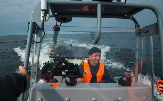 Gogland underwater research expedition