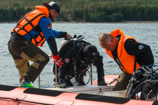 Gogland underwater research expedition