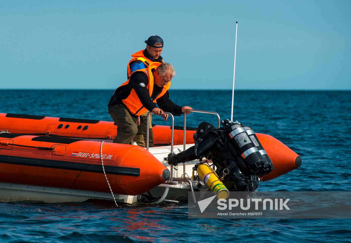 Gogland underwater research expedition