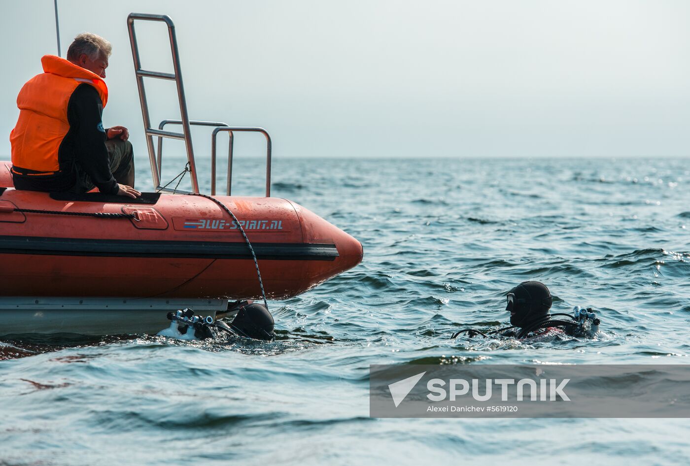 Gogland underwater research expedition