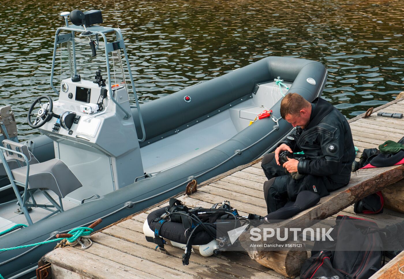 Gogland underwater research expedition