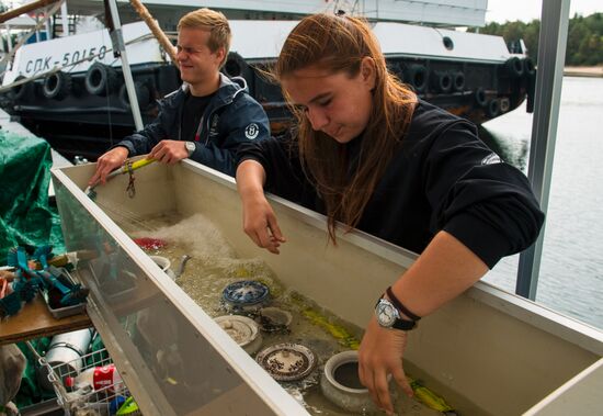 Gogland underwater research expedition