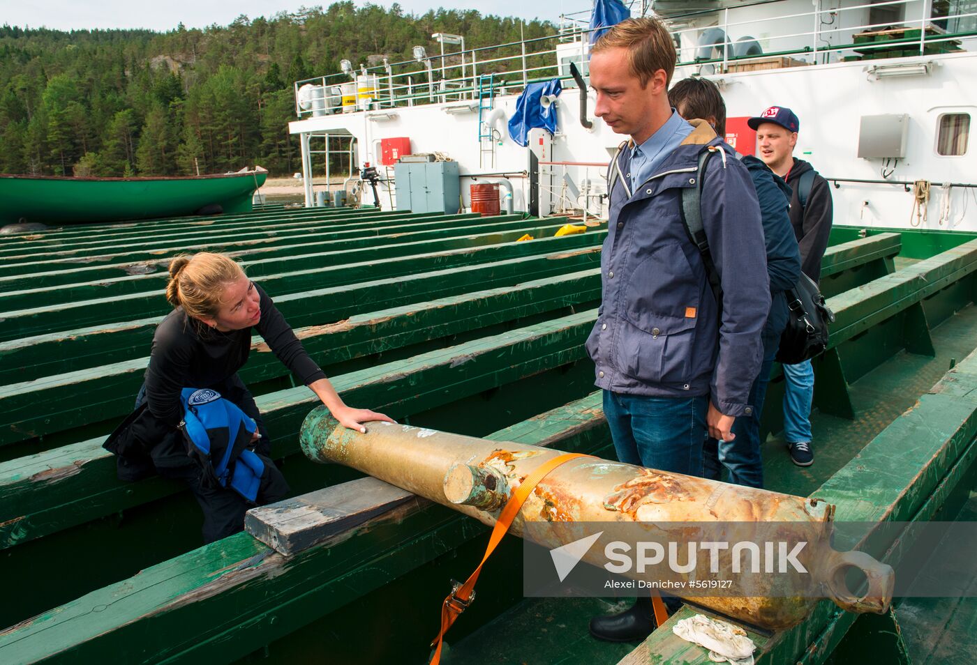 Gogland underwater research expedition