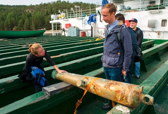 Gogland underwater research expedition